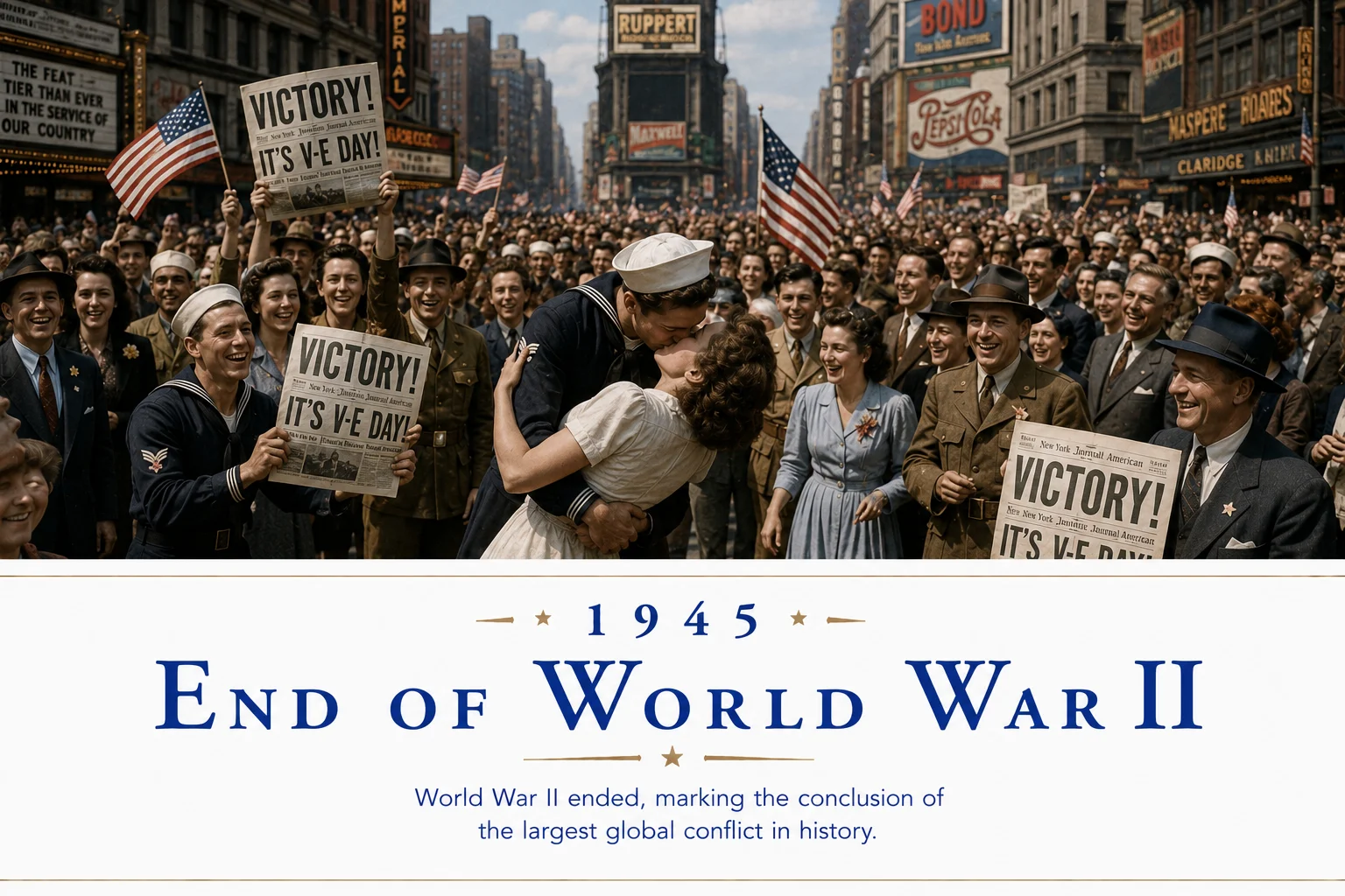 End of World War II