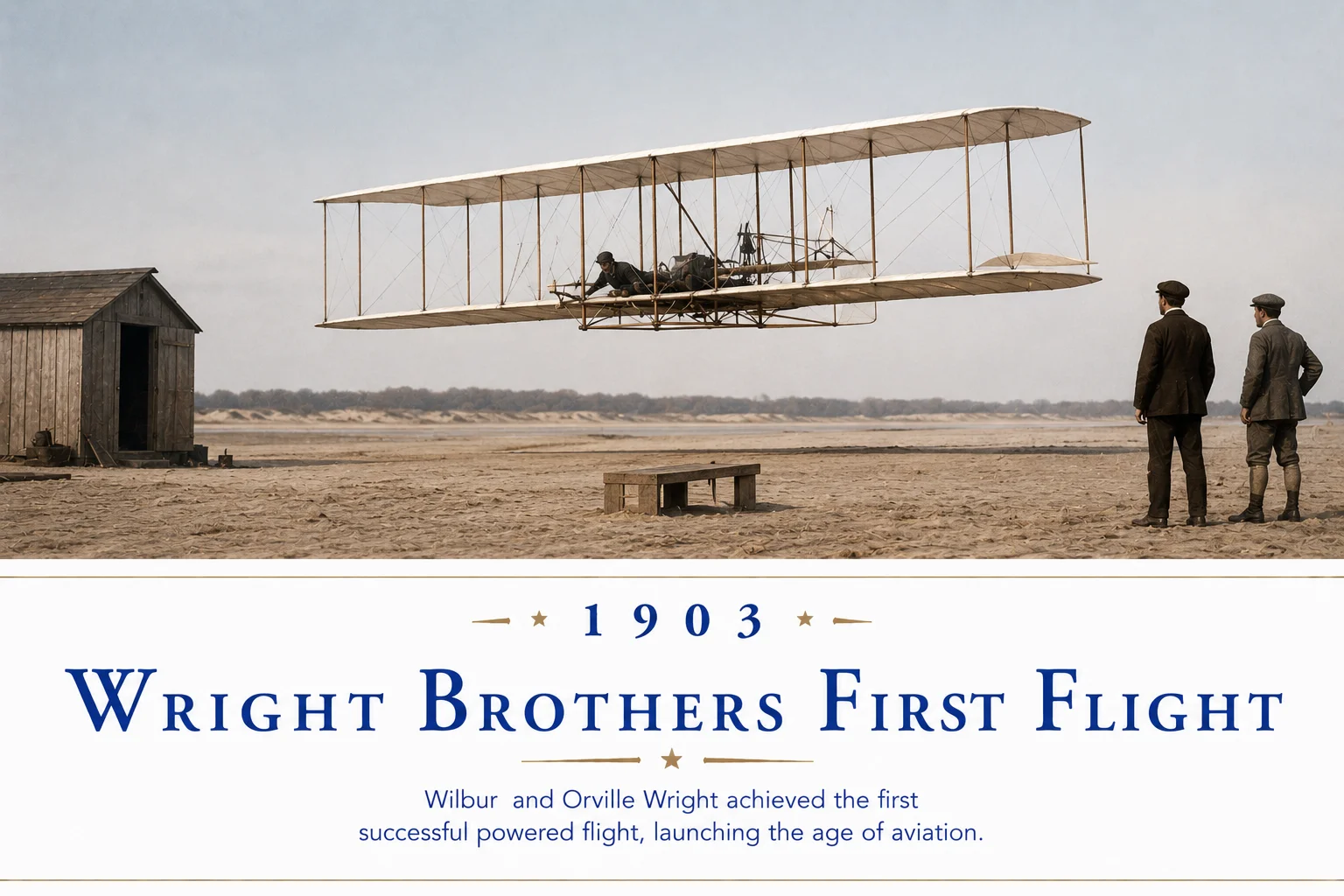 Wright Brothers First Flight
