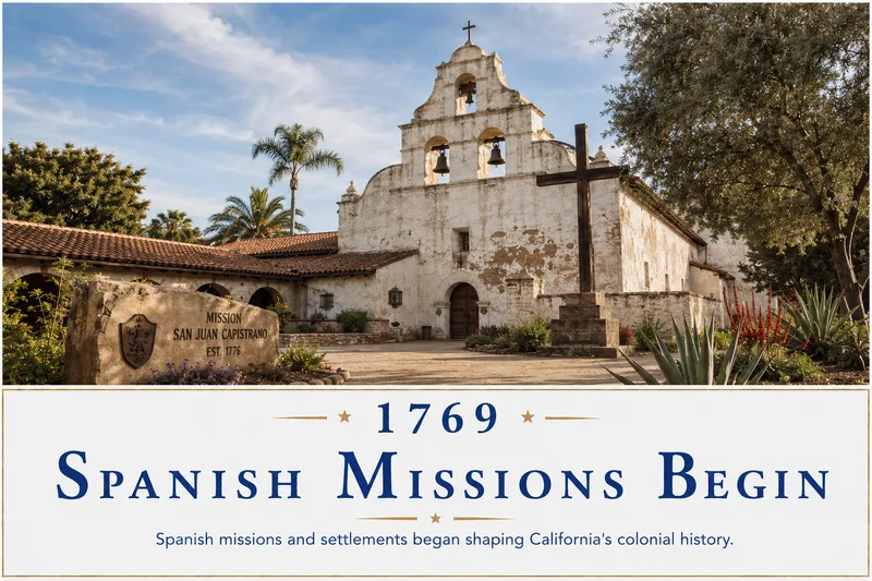 Spanish Missions Begin