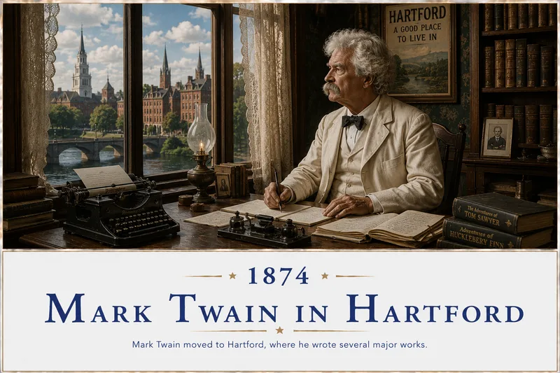 Mark Twain in Hartford