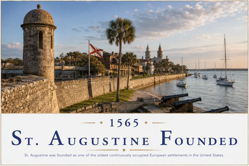 St. Augustine Founded