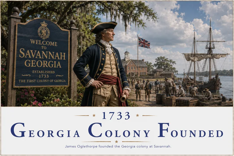 Georgia Colony Founded