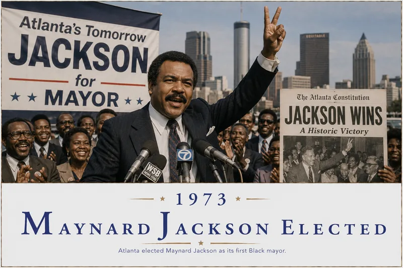 Maynard Jackson Elected