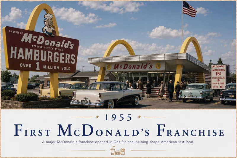 First McDonald's Franchise