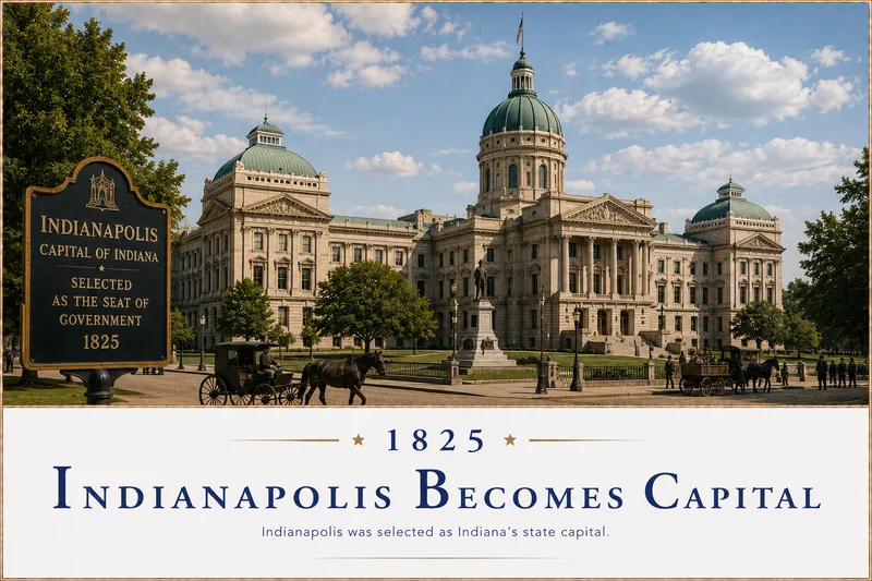 Indianapolis Becomes Capital