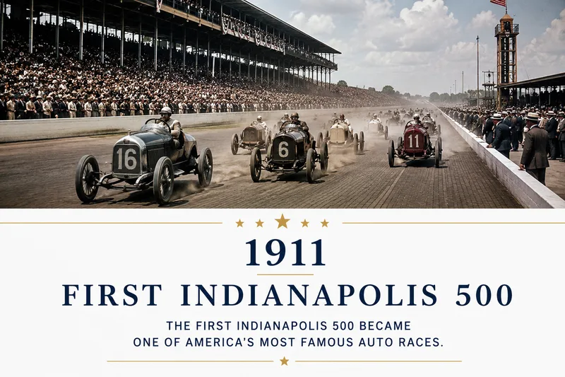 First Indianapolis 500