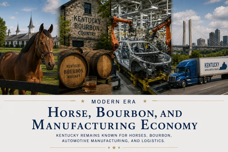 Horse, Bourbon, and Manufacturing Economy