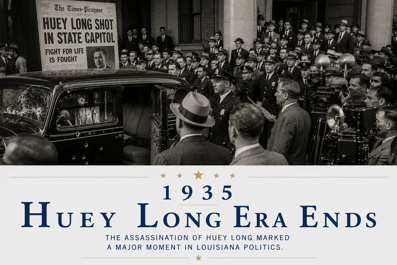 Huey Long Era Ends