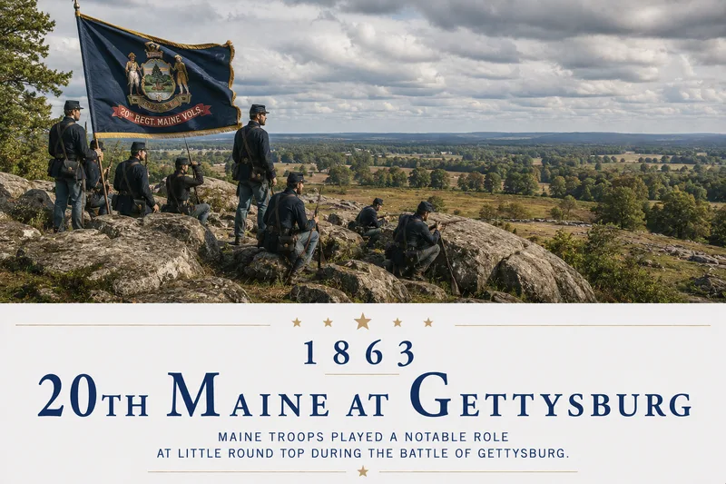 20th Maine at Gettysburg