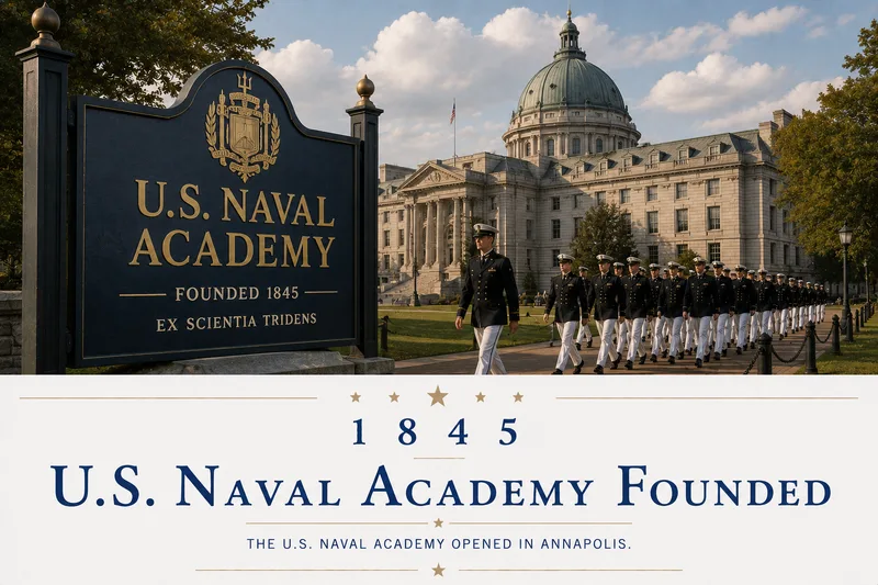 U.S. Naval Academy Founded