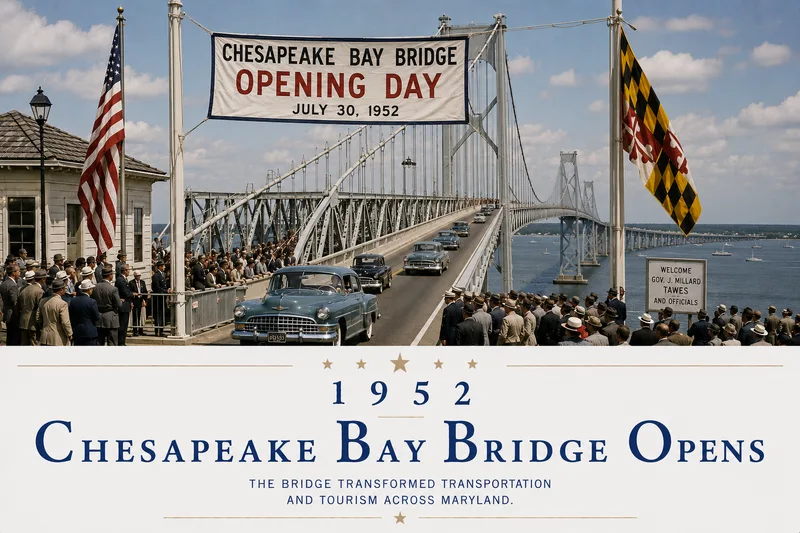 Chesapeake Bay Bridge Opens
