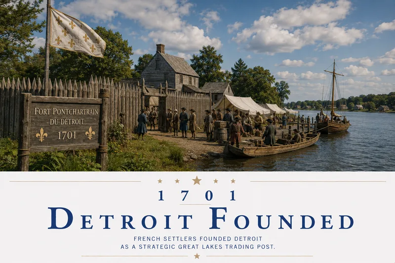 Detroit Founded