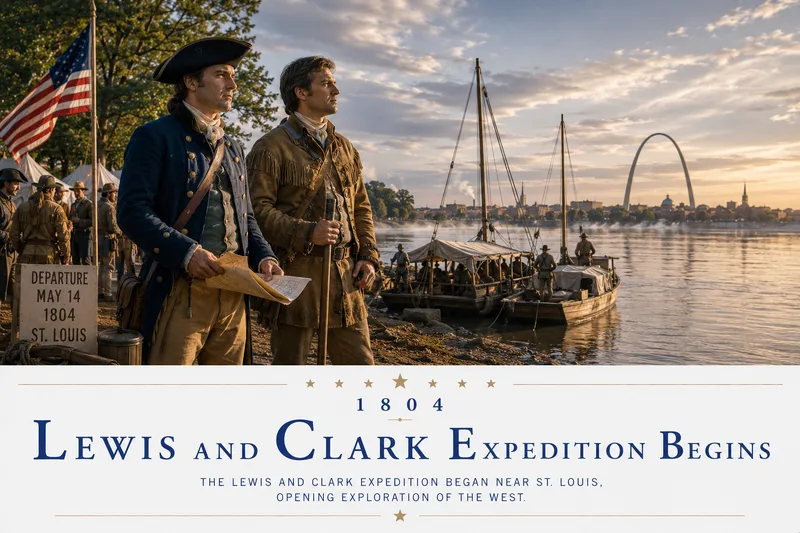 Lewis and Clark Expedition Begins