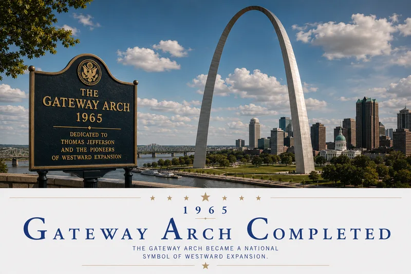 Gateway Arch Completed