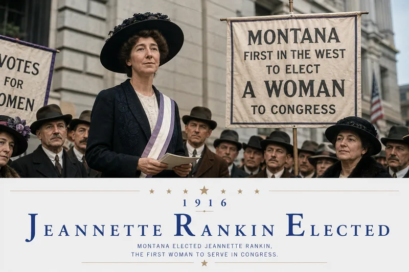 Jeannette Rankin Elected