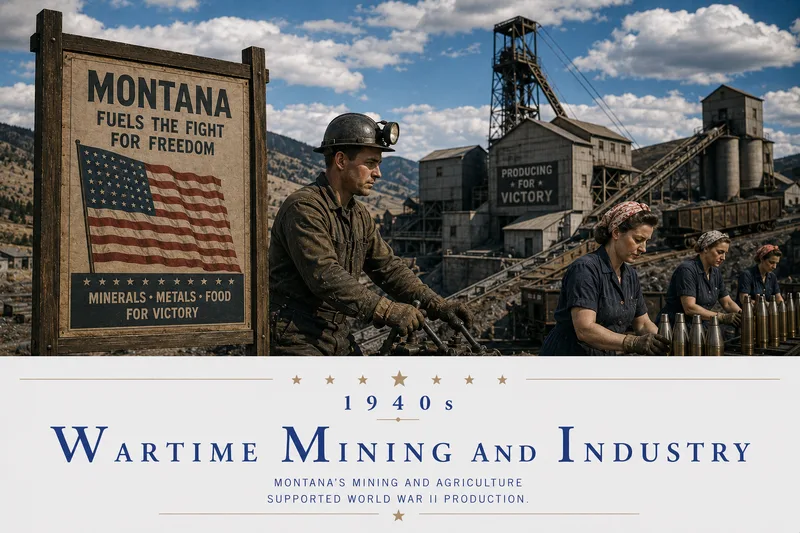 Wartime Mining and Industry