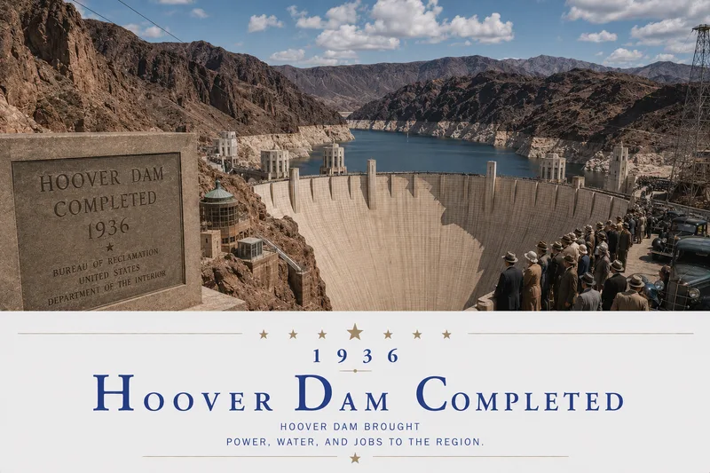 Hoover Dam Completed