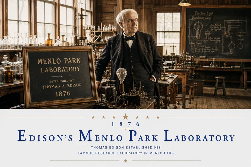 Edison's Menlo Park Laboratory