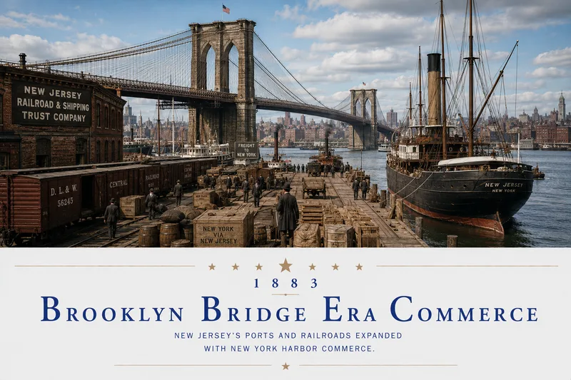 Brooklyn Bridge Era Commerce