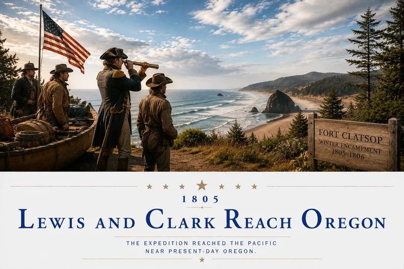 Lewis and Clark Reach Oregon