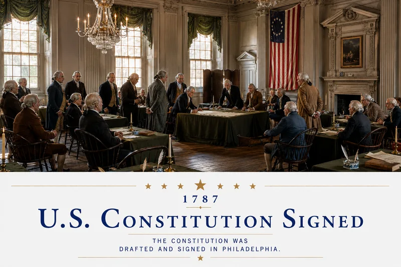 U.S. Constitution Signed