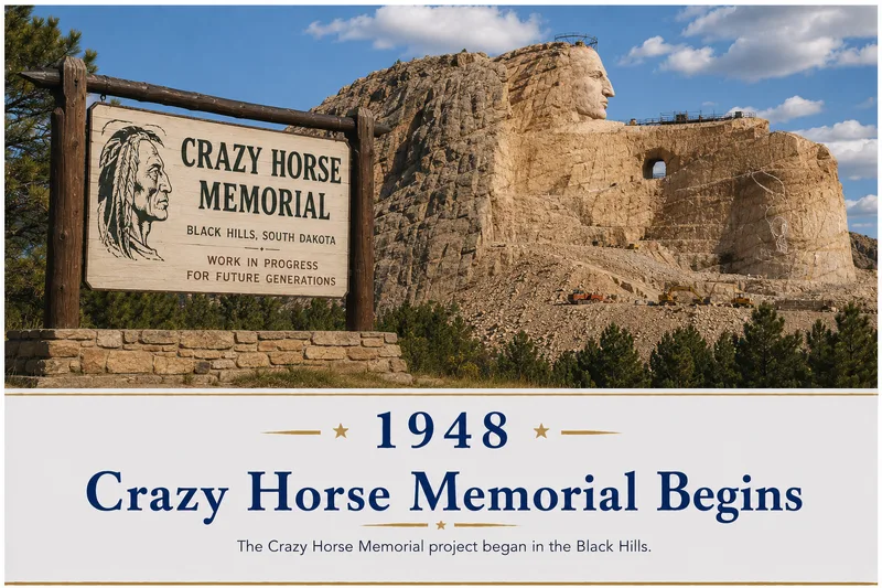 Crazy Horse Memorial Begins