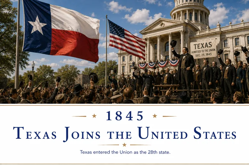 Texas Joins the United States