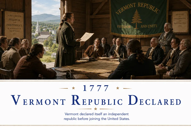 Vermont Republic Declared