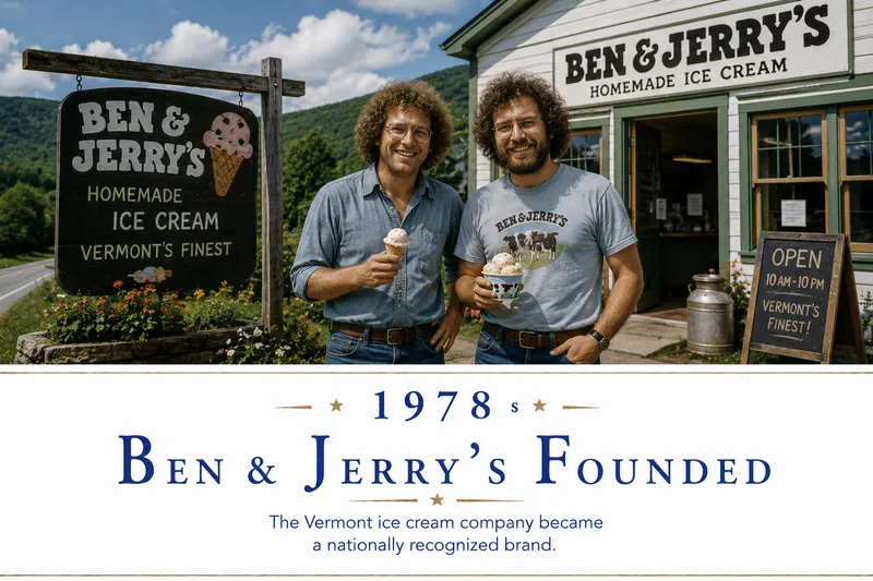 Ben & Jerry's Founded