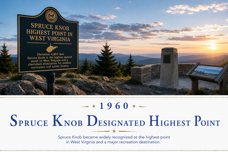 Spruce Knob Designated Highest Point