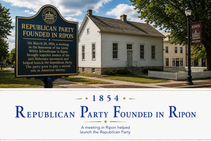 Republican Party Founded in Ripon