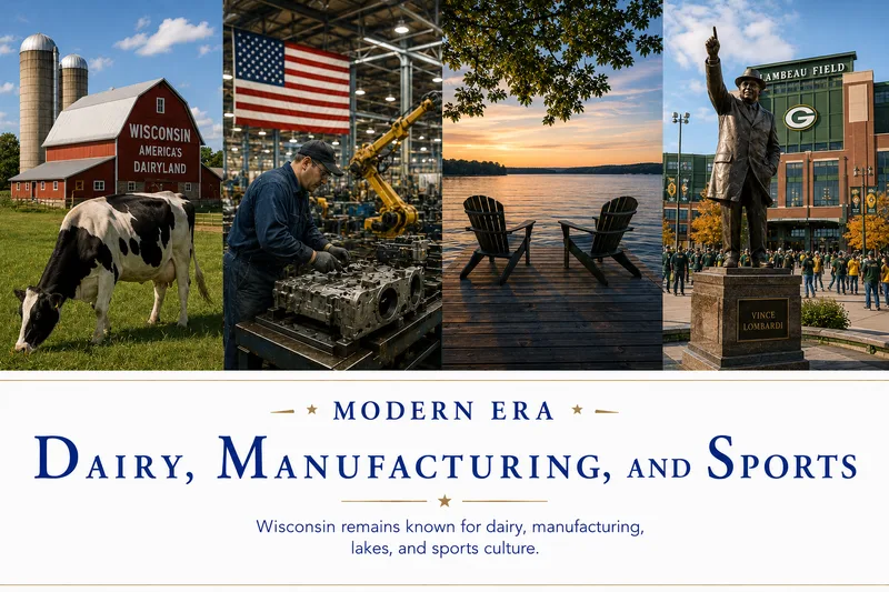 Dairy, Manufacturing, and Sports